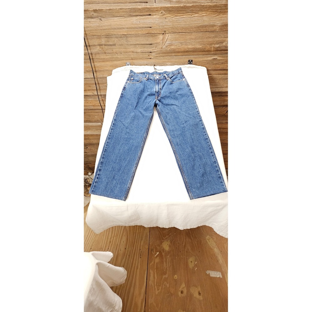 Levis 550‎ Relaxed Fit Mens Jeans Blue Medium Wash Denim W36 L30 35x27.5